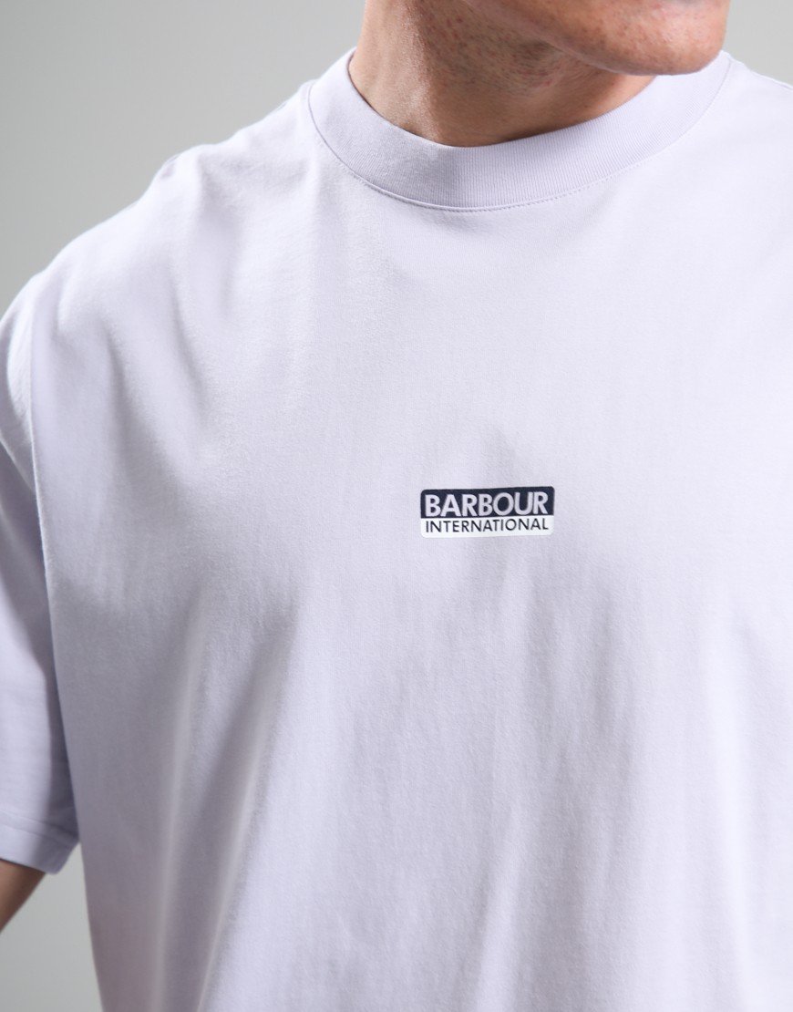 Barbour International Wendell Oversized T-Shirt Thistle