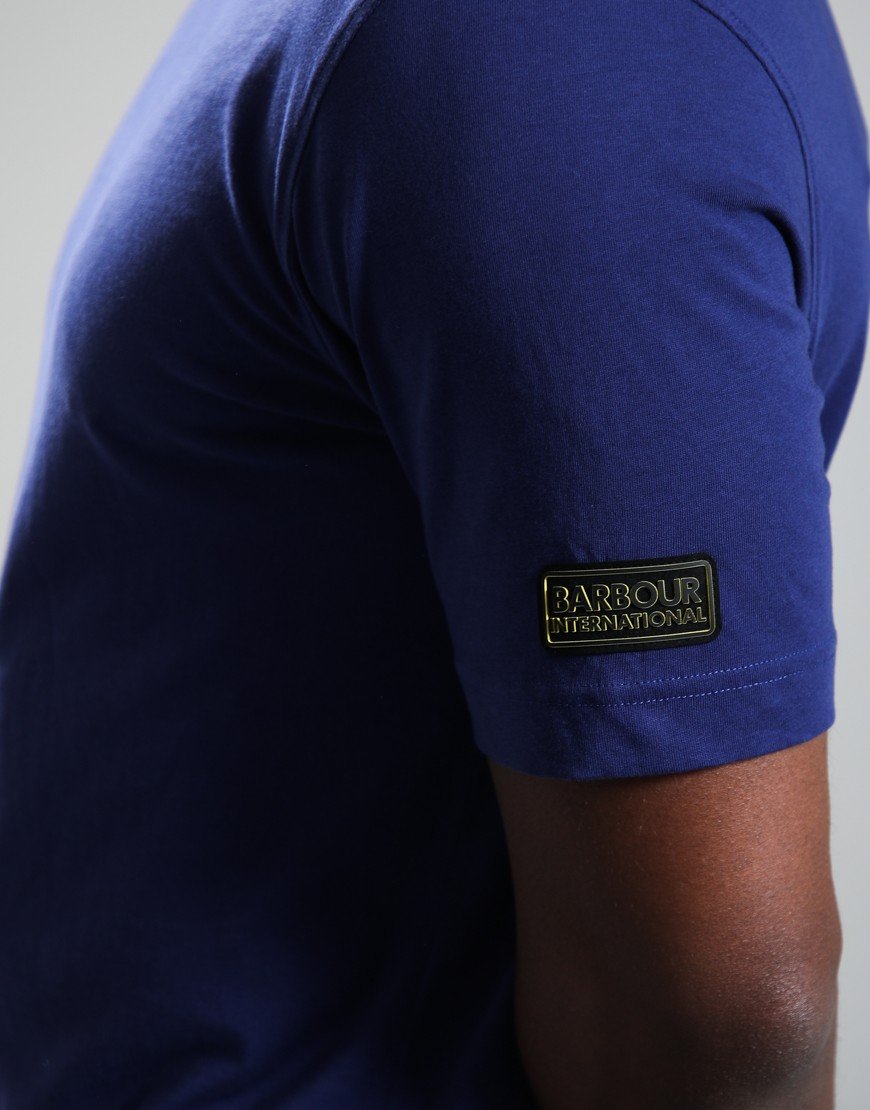Barbour International Outline T-Shirt Pigment Navy