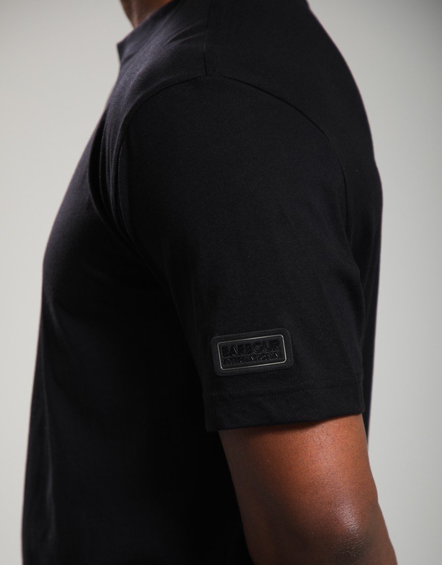Barbour International Outline T-Shirt Black