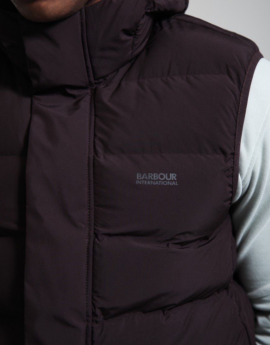 Barbour International Padley Gilet Java Red