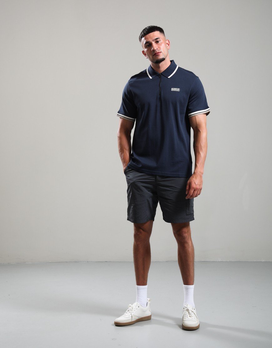 Barbour International Panter Polo Shirt Navy