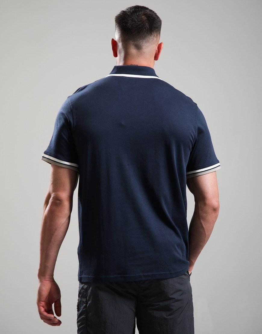 Barbour International Panter Polo Shirt Navy