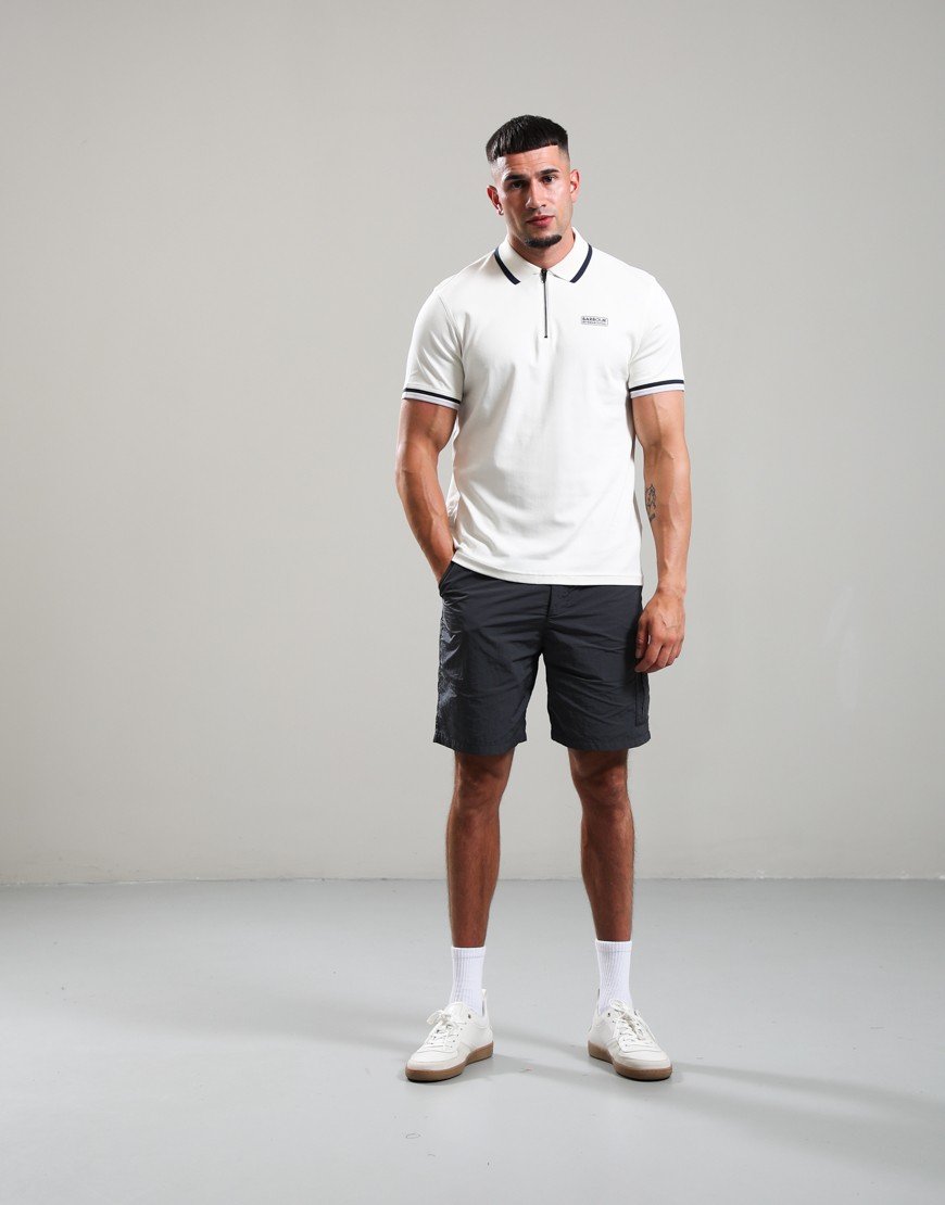 Barbour International Panter Polo Shirt Whisper White
