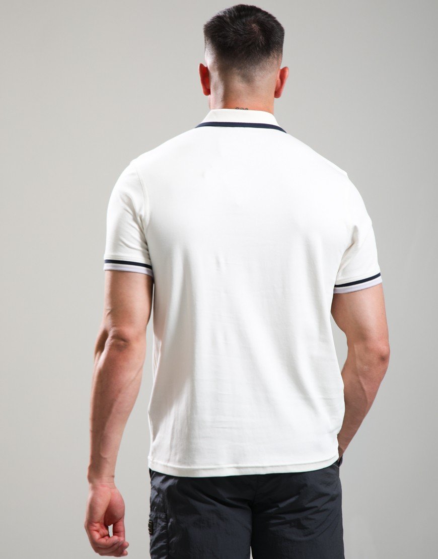 Barbour International Panter Polo Shirt Whisper White
