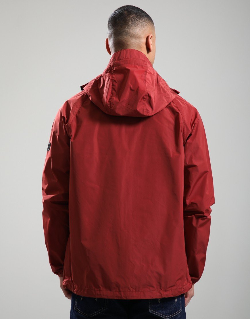 Barbour International Peckett Showerproof Jacket Burnt Henna