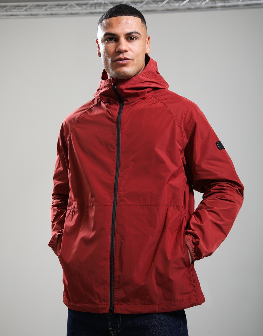 Barbour International Peckett Showerproof Jacket Burnt Henna
