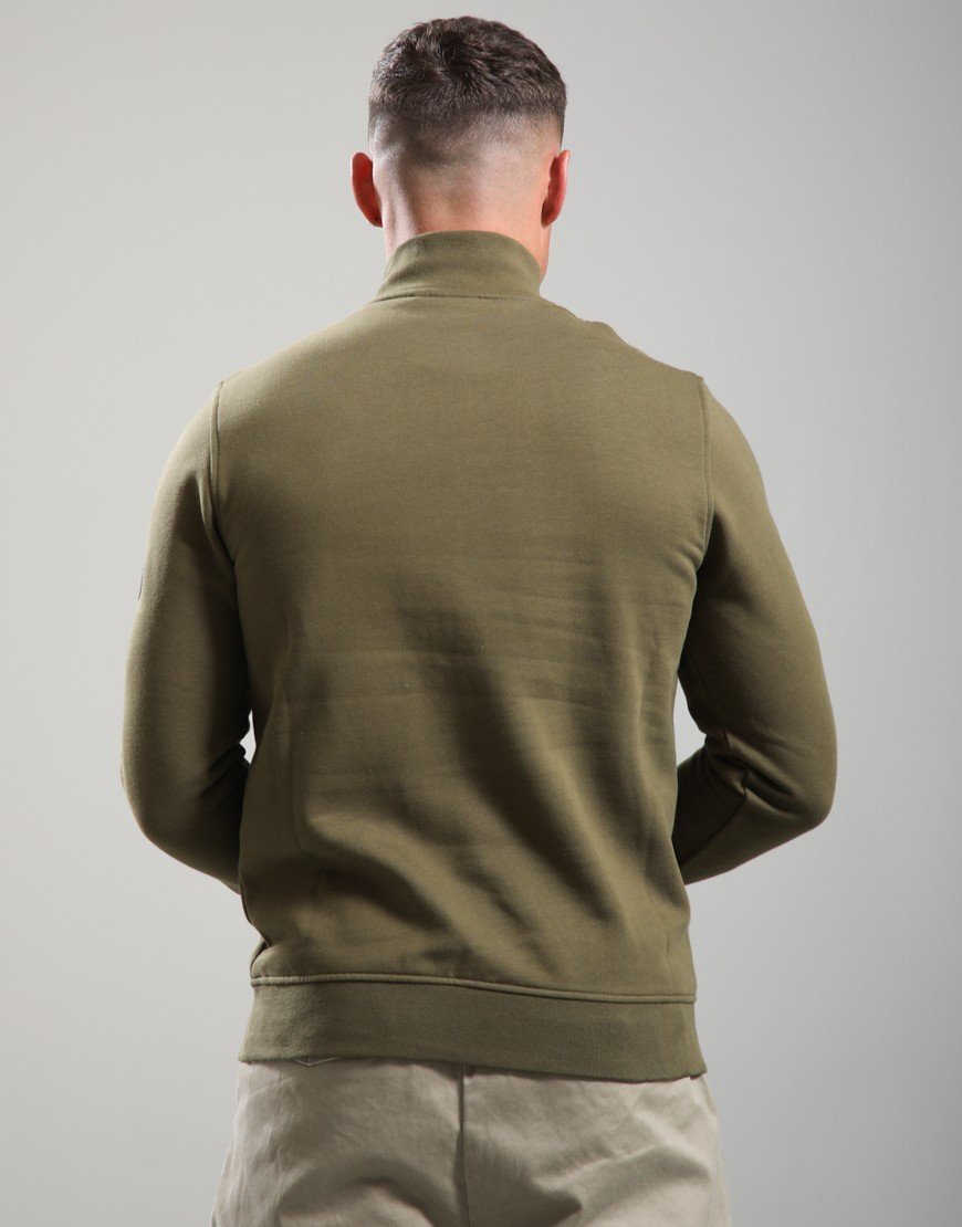 Barbour International Rufforth Half Zip Sweat Light Sage