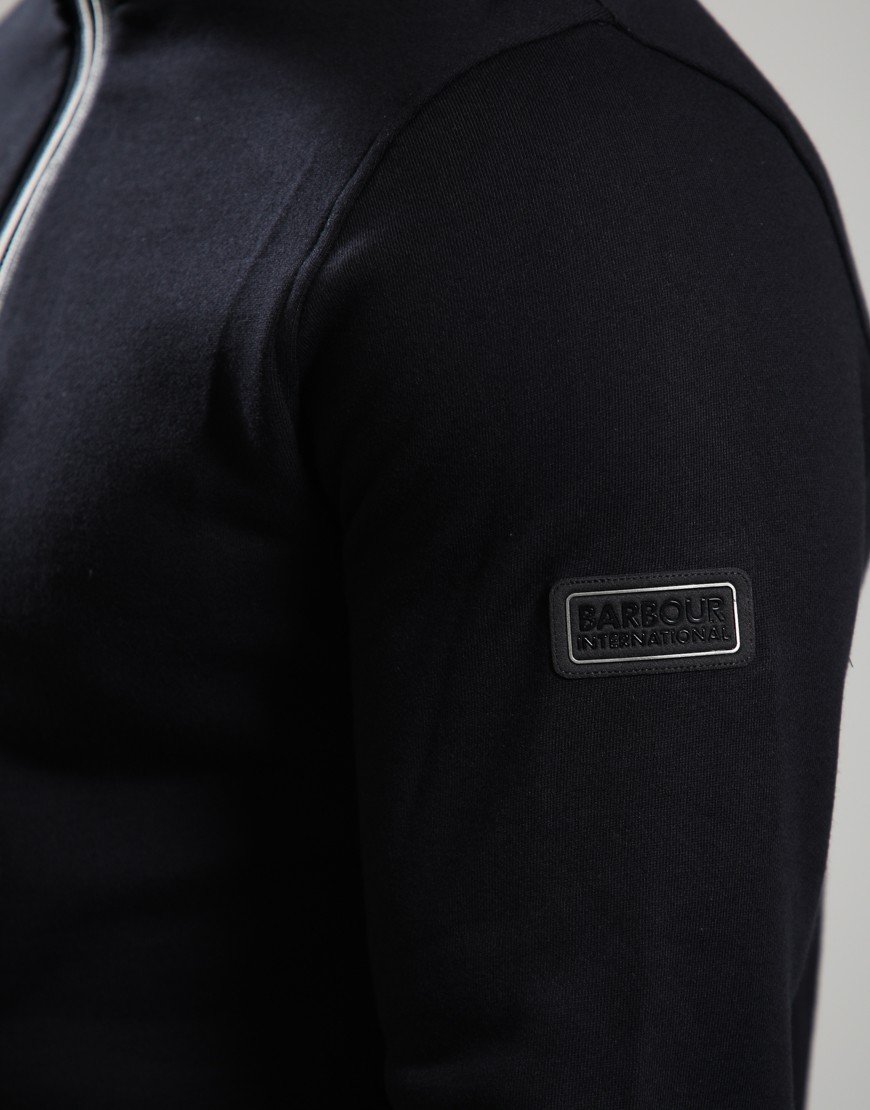Barbour International Rufforth Half Zip Sweat Black