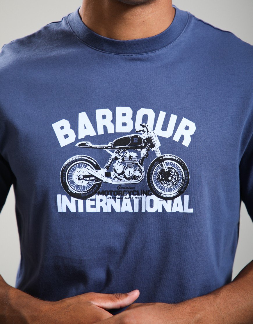Barbour International Shifter T-Shirt Oceana