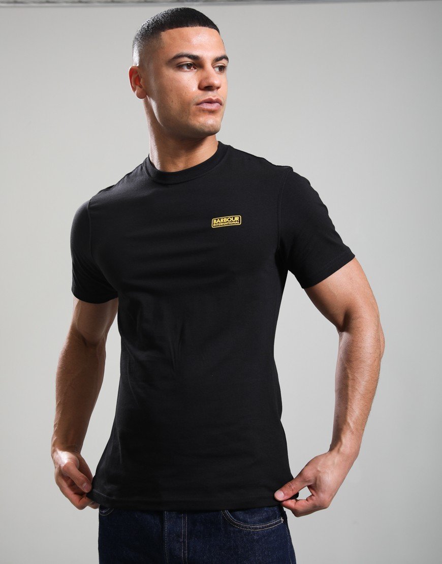 Barbour International Small Logo T-Shirt  Black