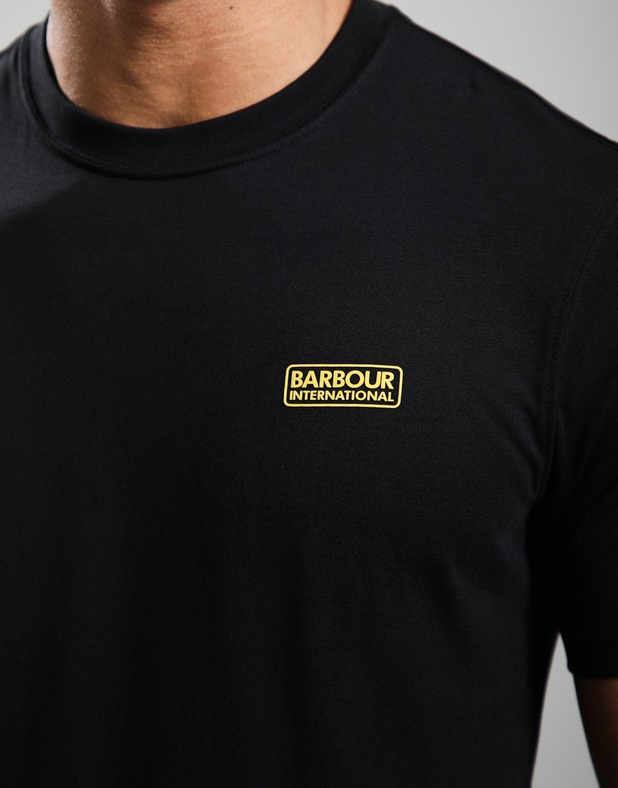 Barbour International Small Logo T-Shirt  Black