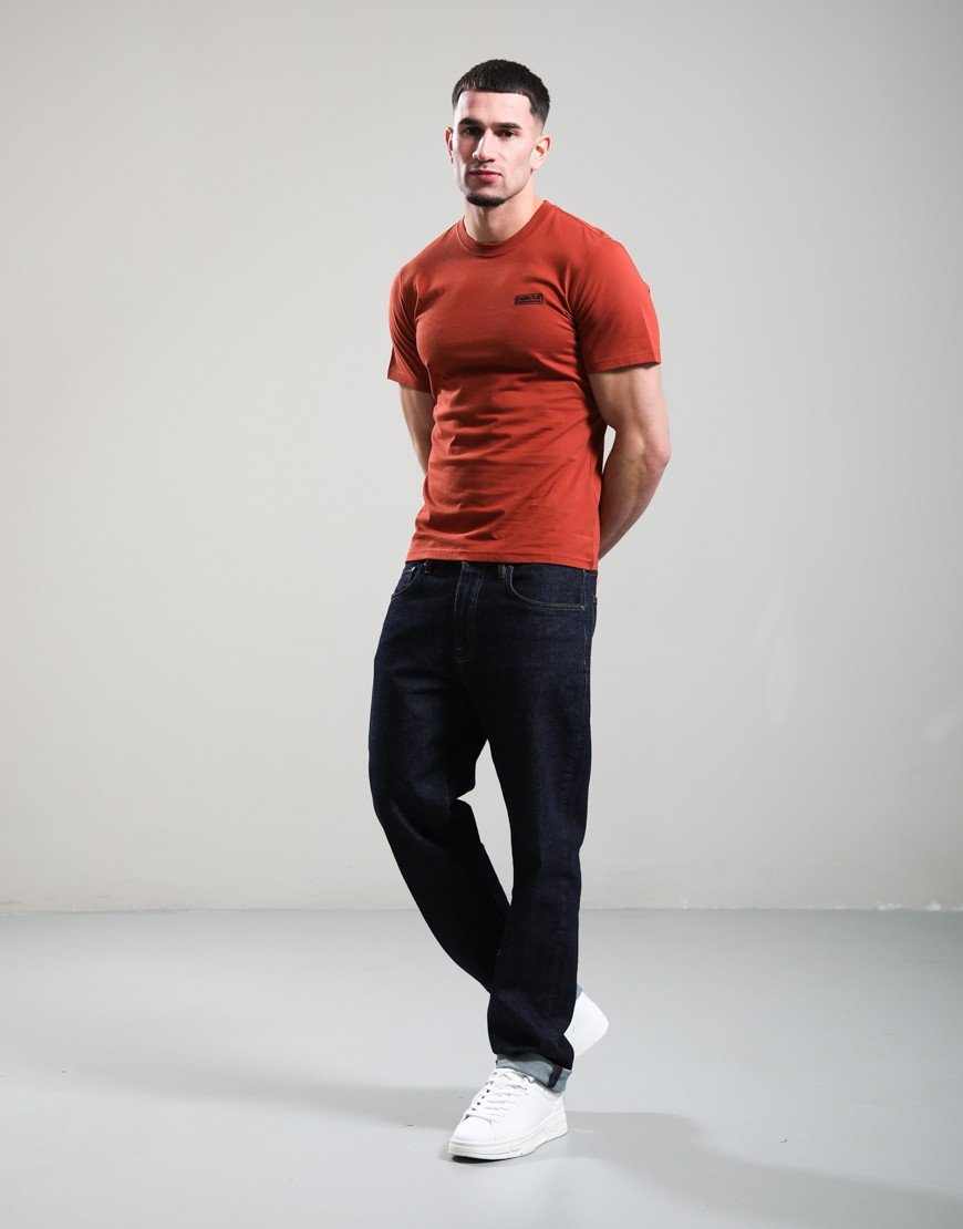 Barbour International Small Logo T-Shirt Burnt Henna