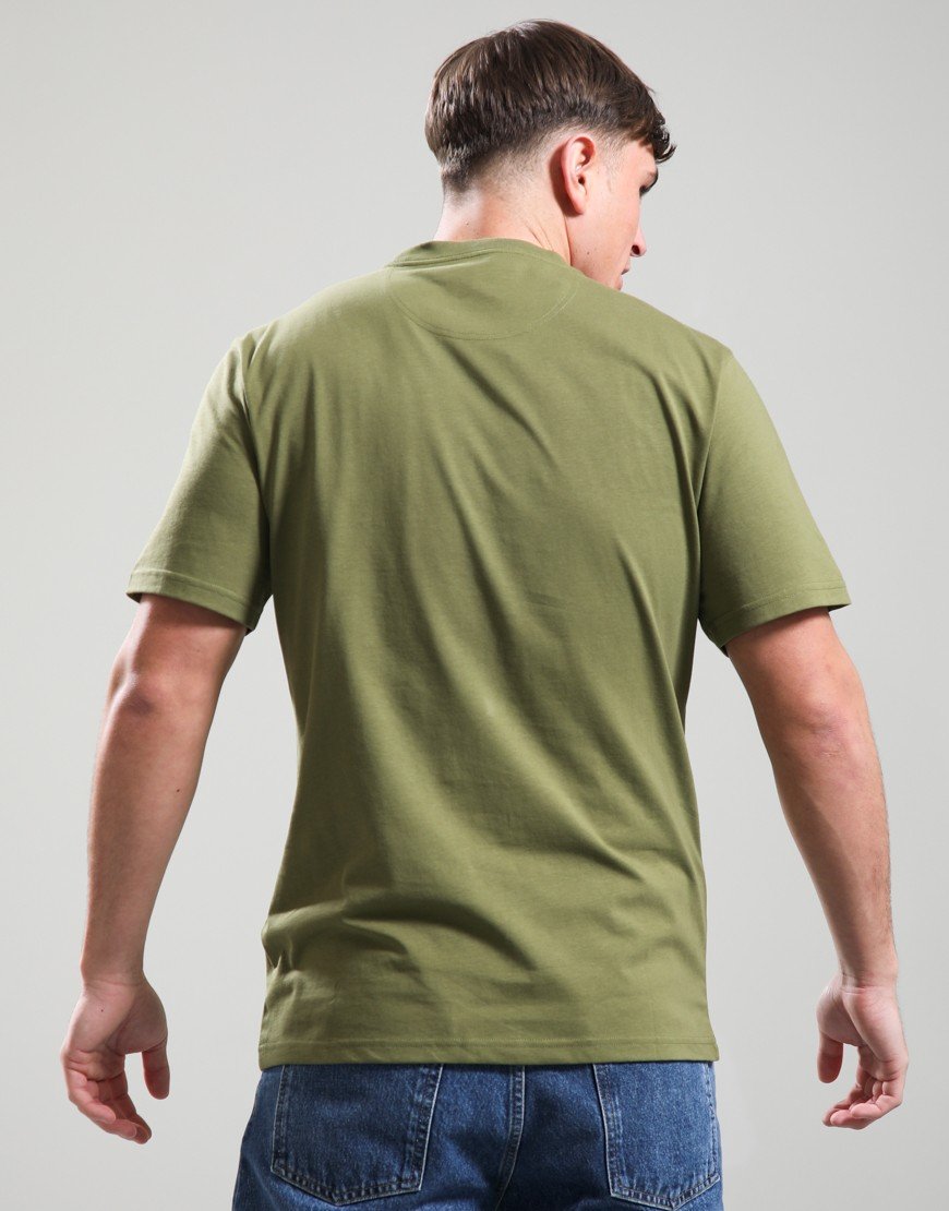 Barbour International Small Logo T-Shirt Cable Olive