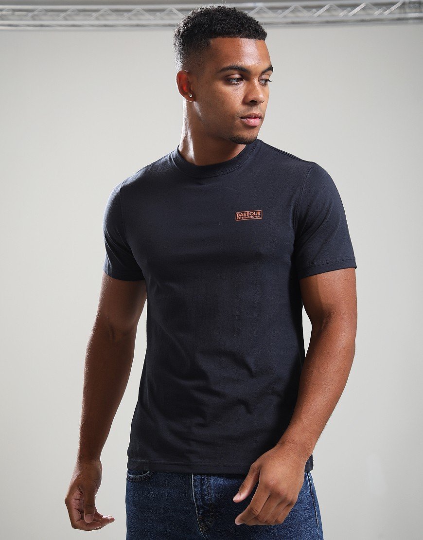 Barbour International Small Logo T-Shirt Dark Navy