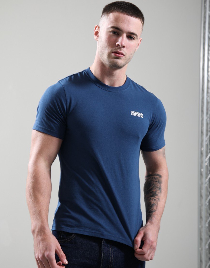 Barbour International Small Logo T-Shirt Insignia Blue