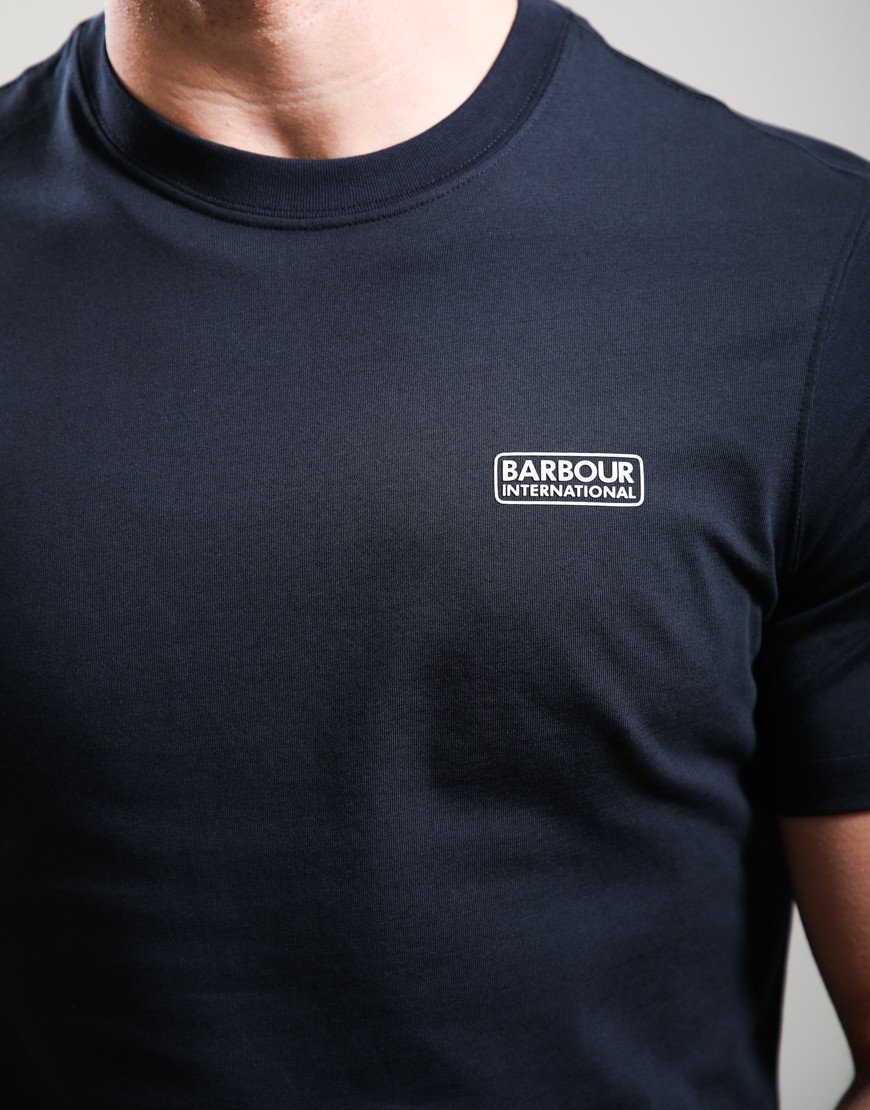 Barbour International Small Logo T-Shirt International Navy