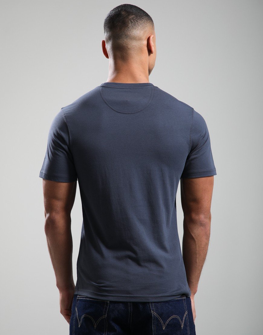 Barbour International Small Logo T-Shirt Storm Grey