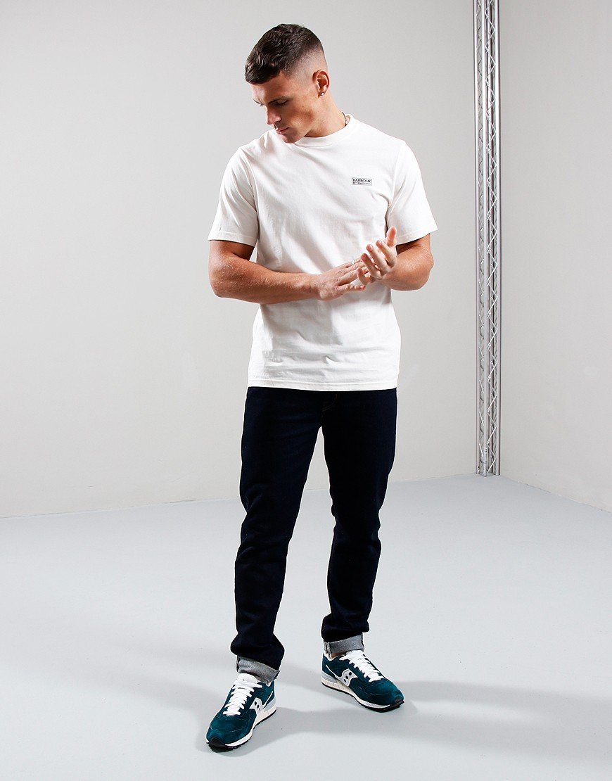 Barbour International Small Logo T-Shirt Whisper White