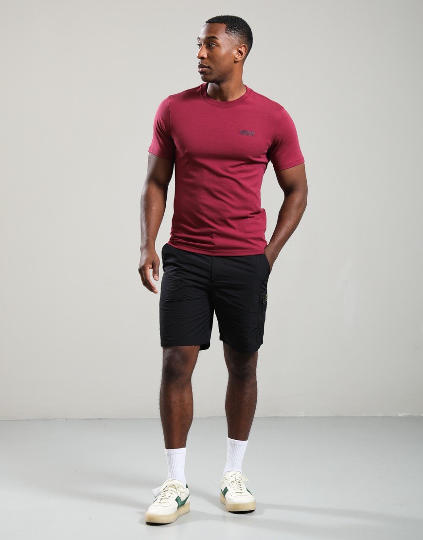 Barbour International Small Logo T-Shirt Antique Red