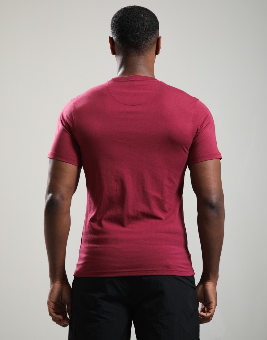 Barbour International Small Logo T-Shirt Antique Red