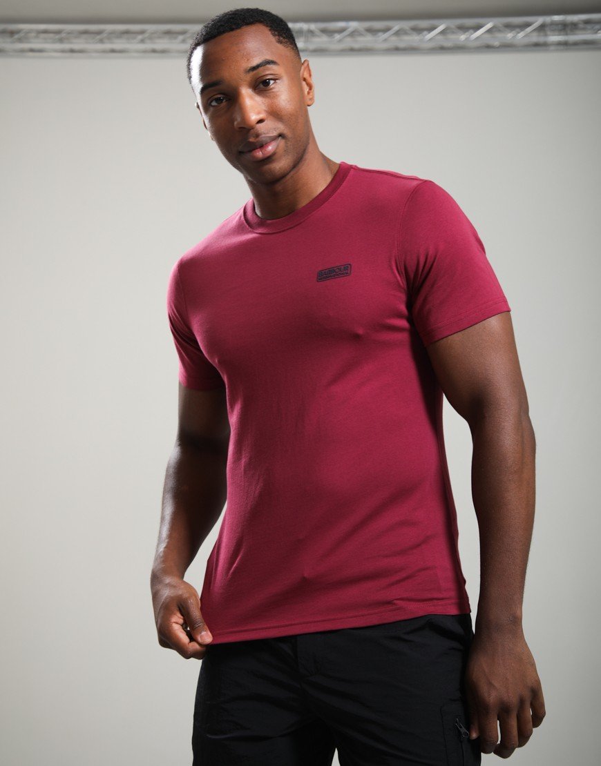 Barbour International Small Logo T-Shirt Antique Red