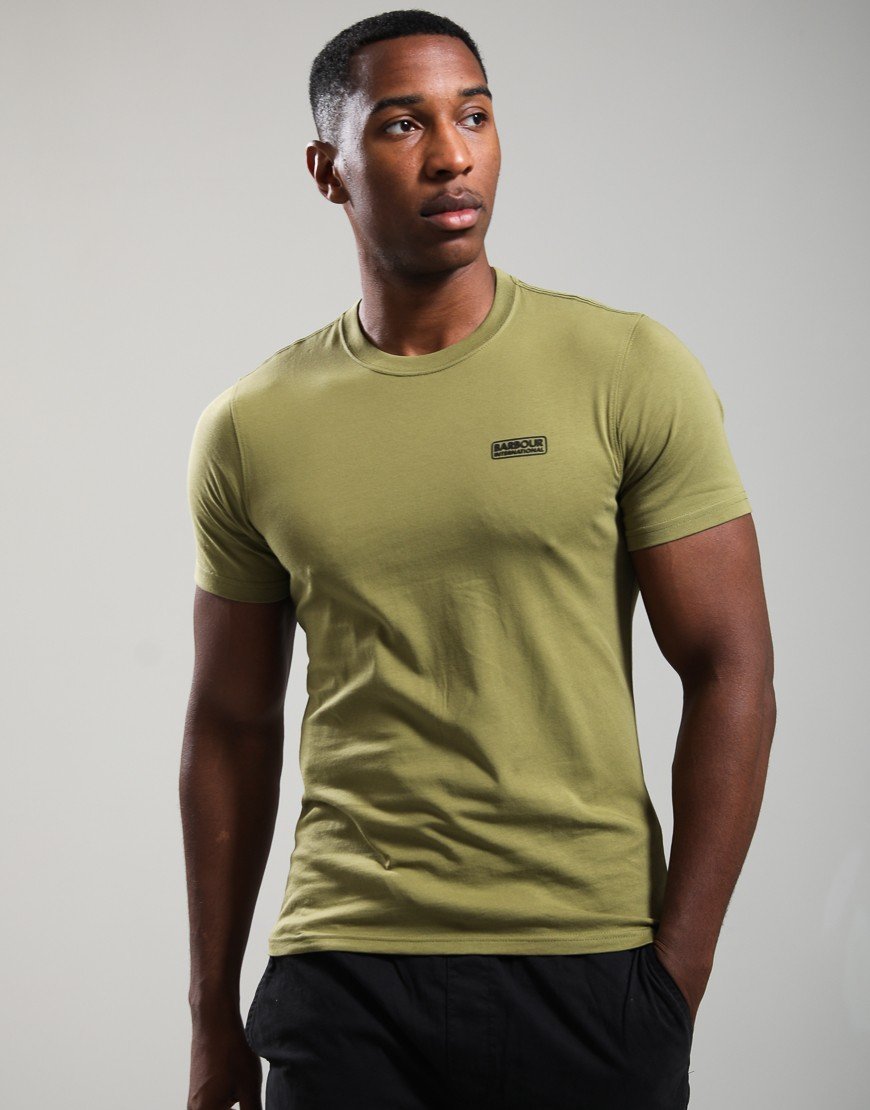 Barbour International Small Logo T-Shirt Fir Green
