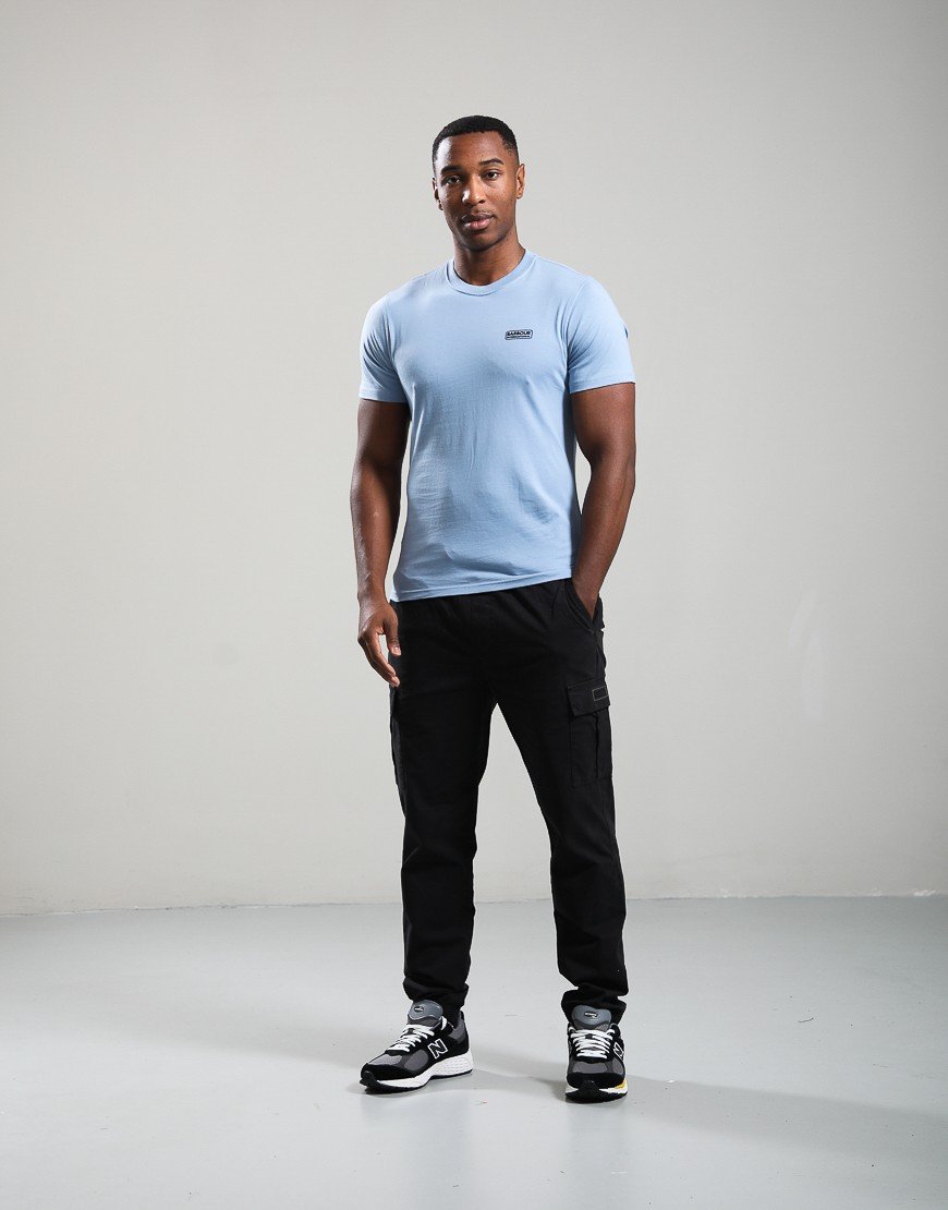 Barbour International Small Logo T-Shirt Powder Blue