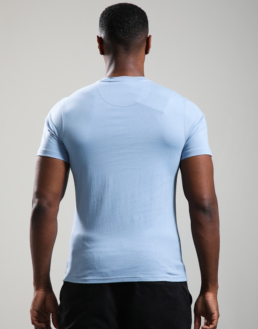 Barbour International Small Logo T-Shirt Powder Blue