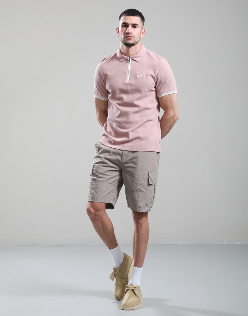 Barbour International Swinford Polo Shirt Woodrose