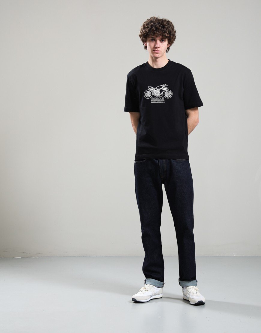 Barbour International Topher T-Shirt Black