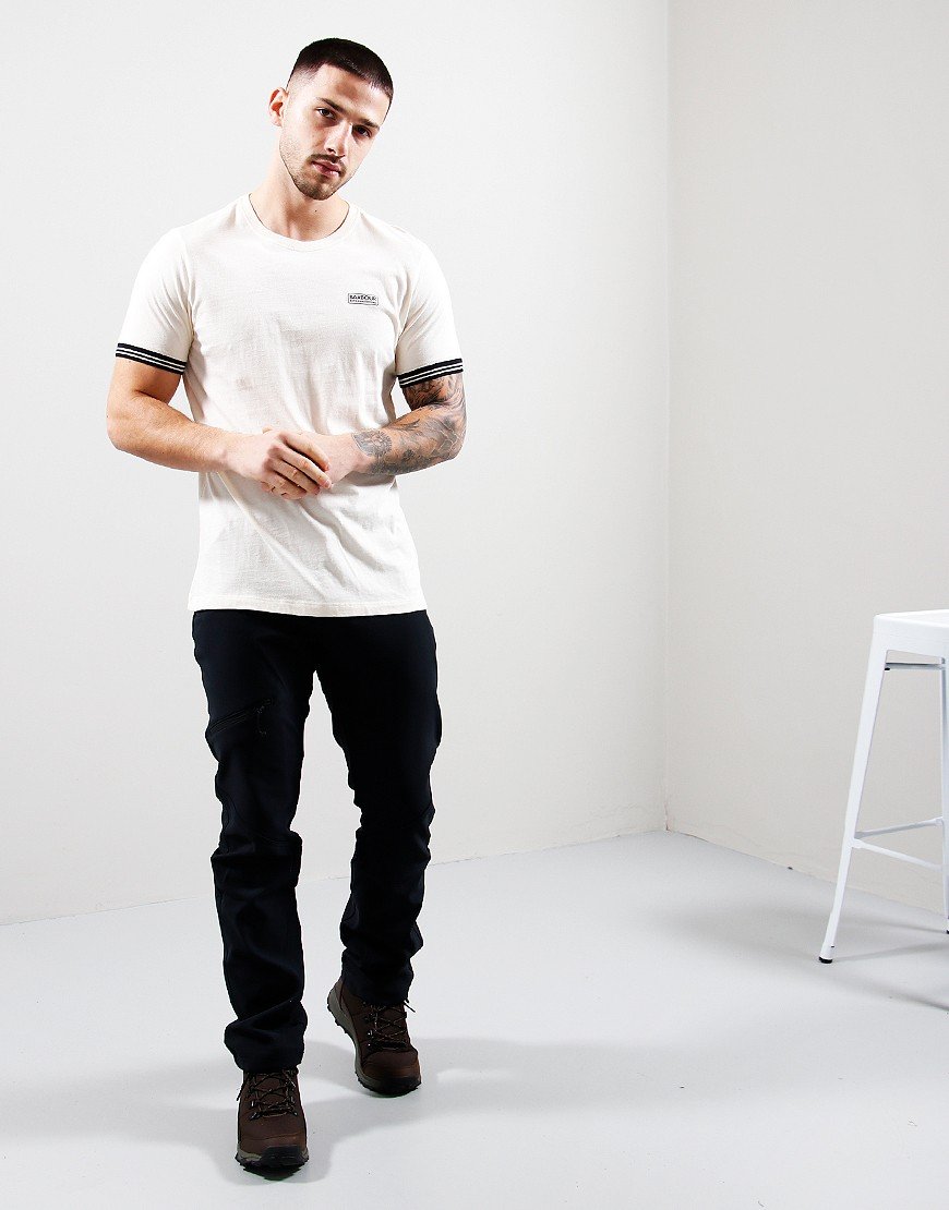 Barbour International Torque Tip T-Shirt Whisper White - Terraces Menswear