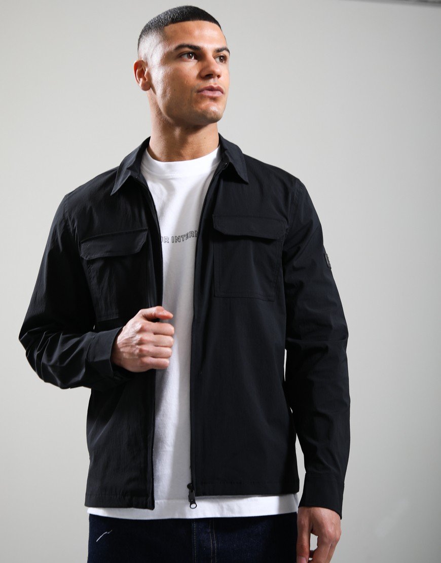 Barbour International Tucson Overshirt Black