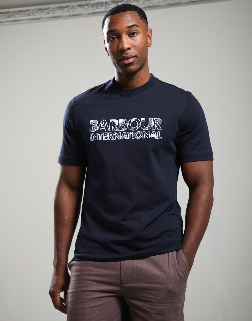 Barbour International Unite T-Shirt Navy