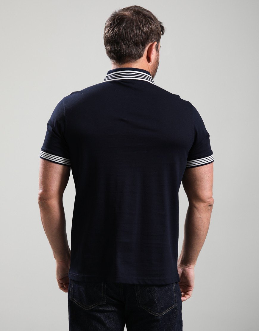 Barbour International Upham Polo Shirt Navy