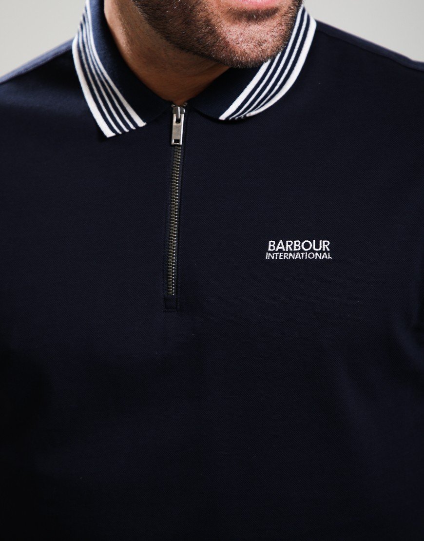 Barbour International Upham Polo Shirt Navy