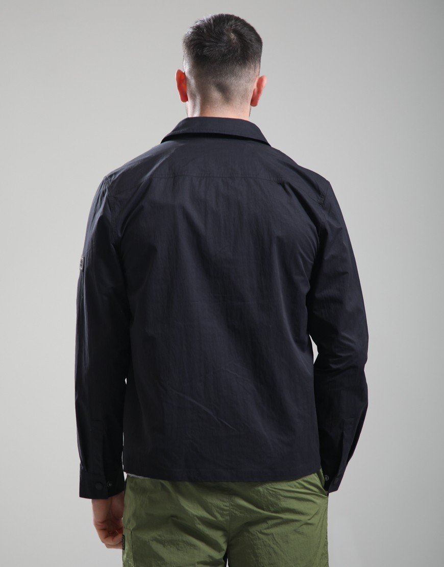 Barbour International Warren Overshirt Black