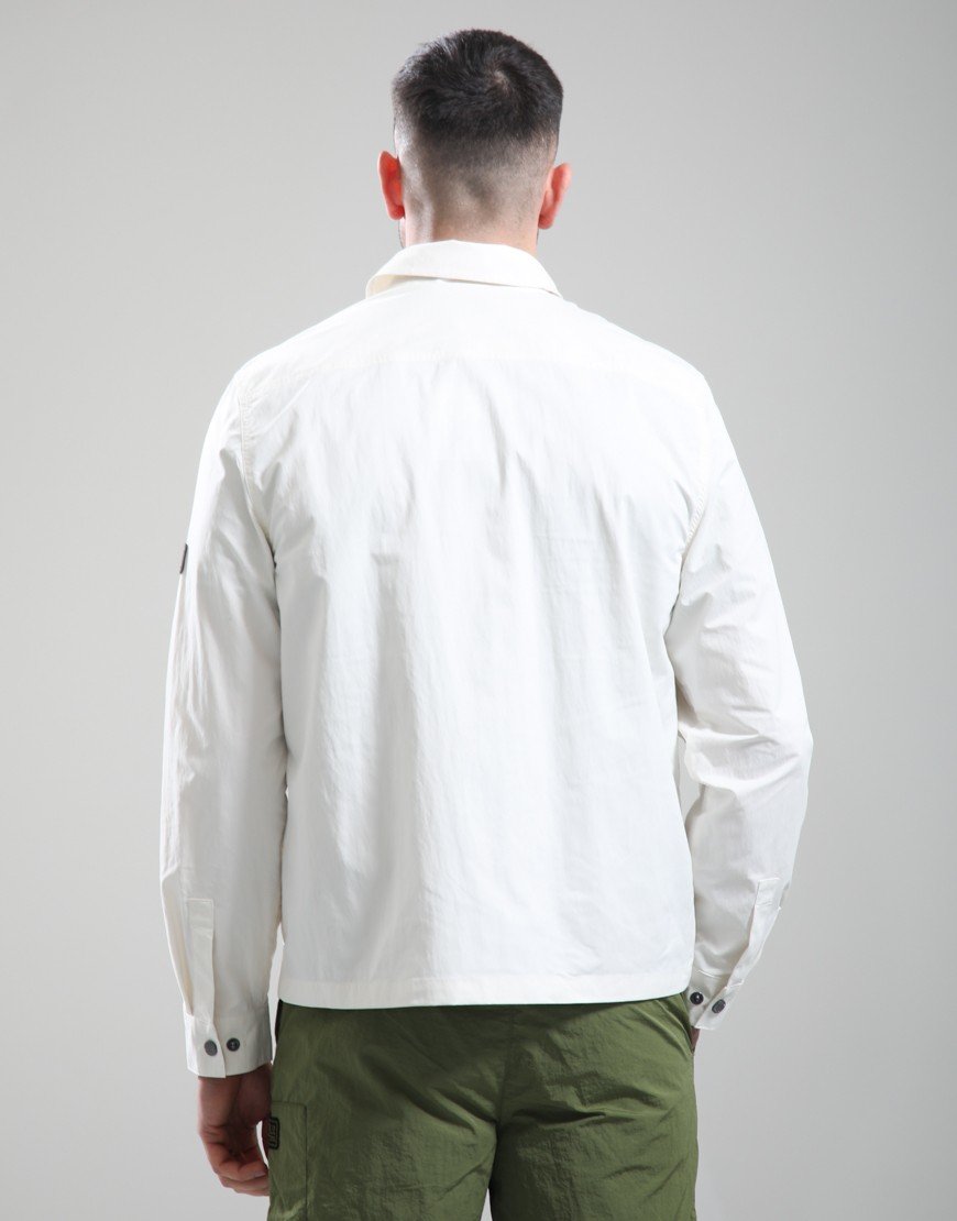 Barbour International Warren Overshirt Whisper White