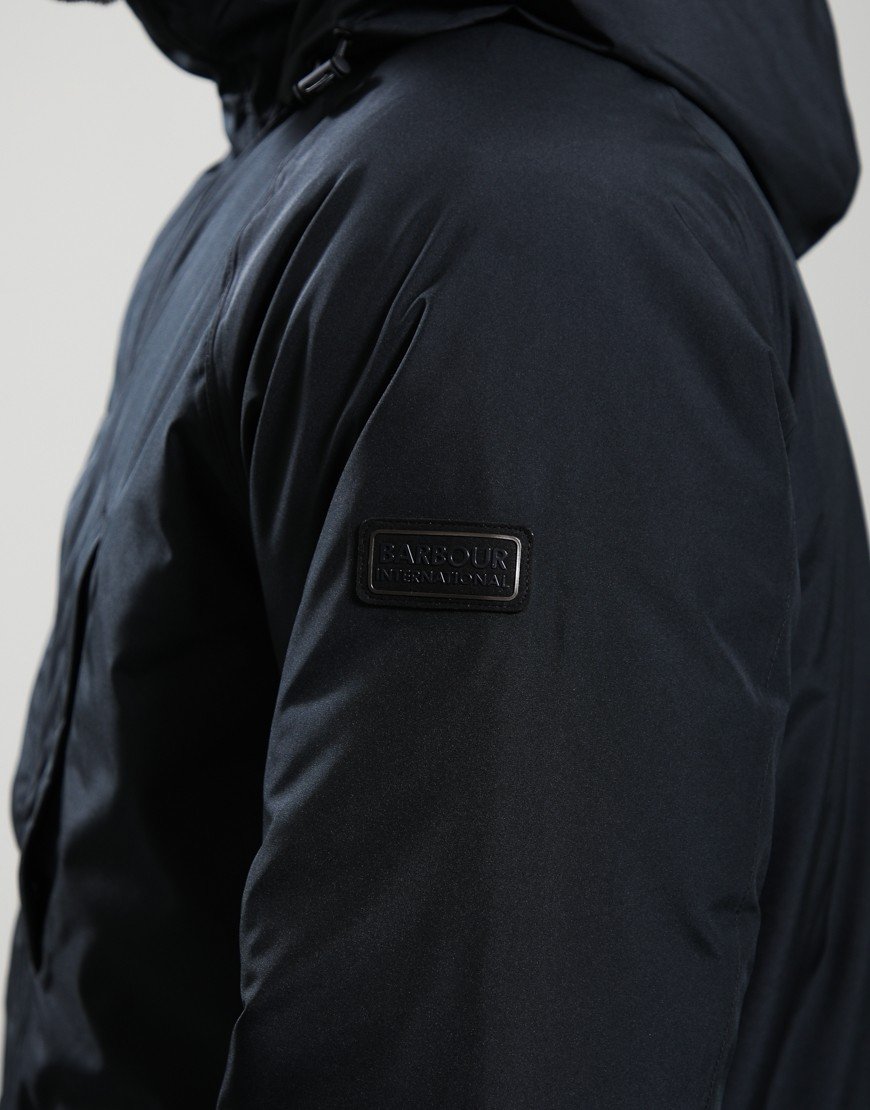 Barbour International Willett Waterproof Jacket Black