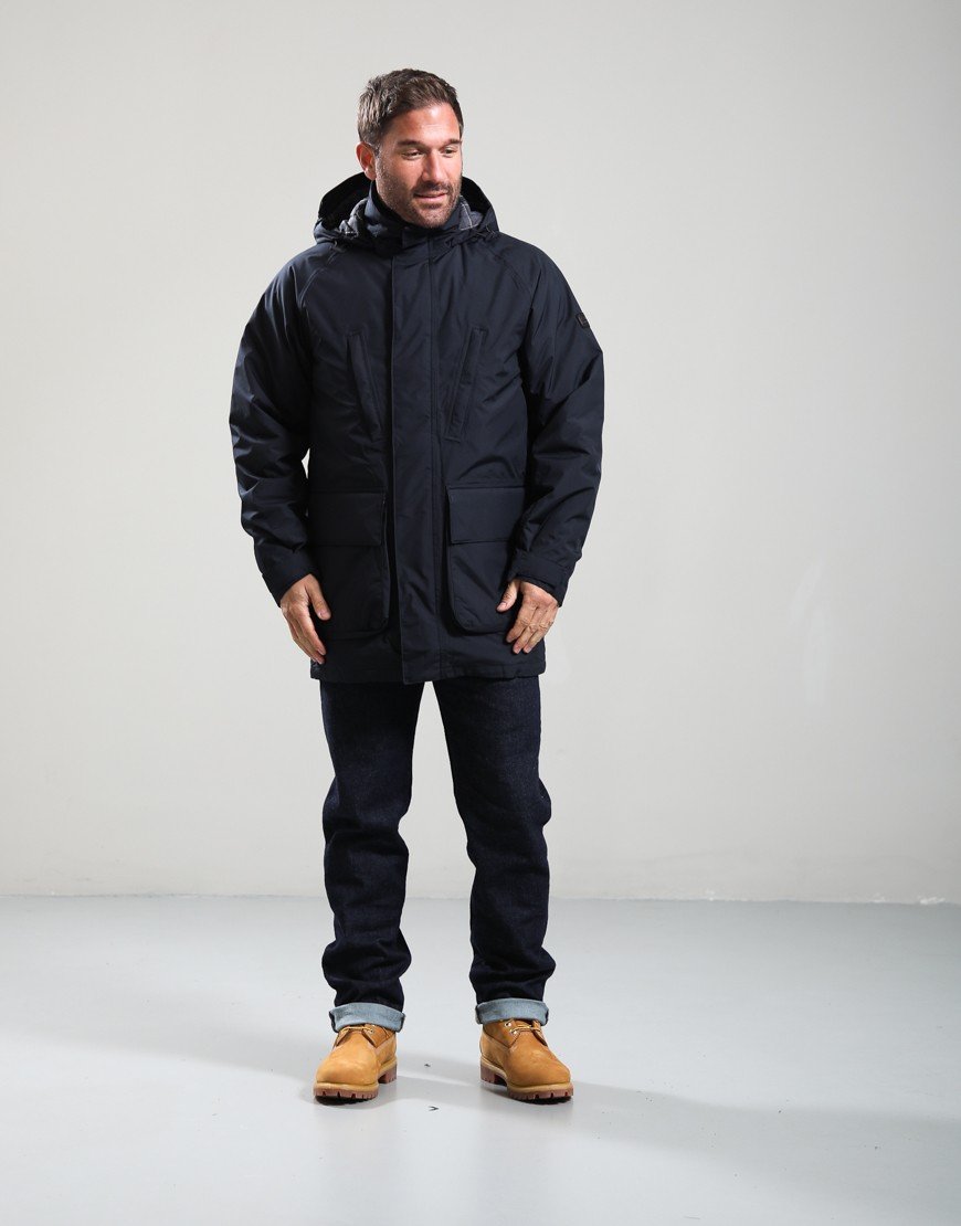 Barbour International Willett Waterproof Jacket Navy