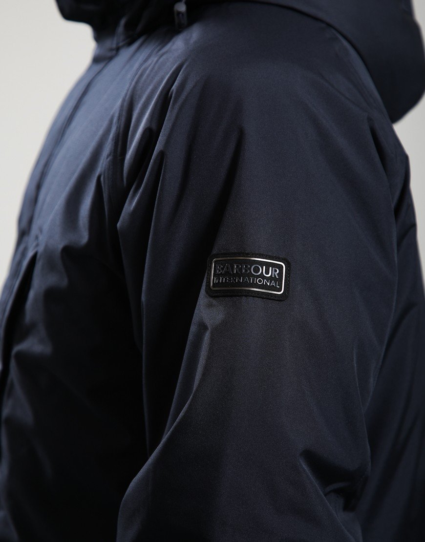 Barbour International Willett Waterproof Jacket Navy