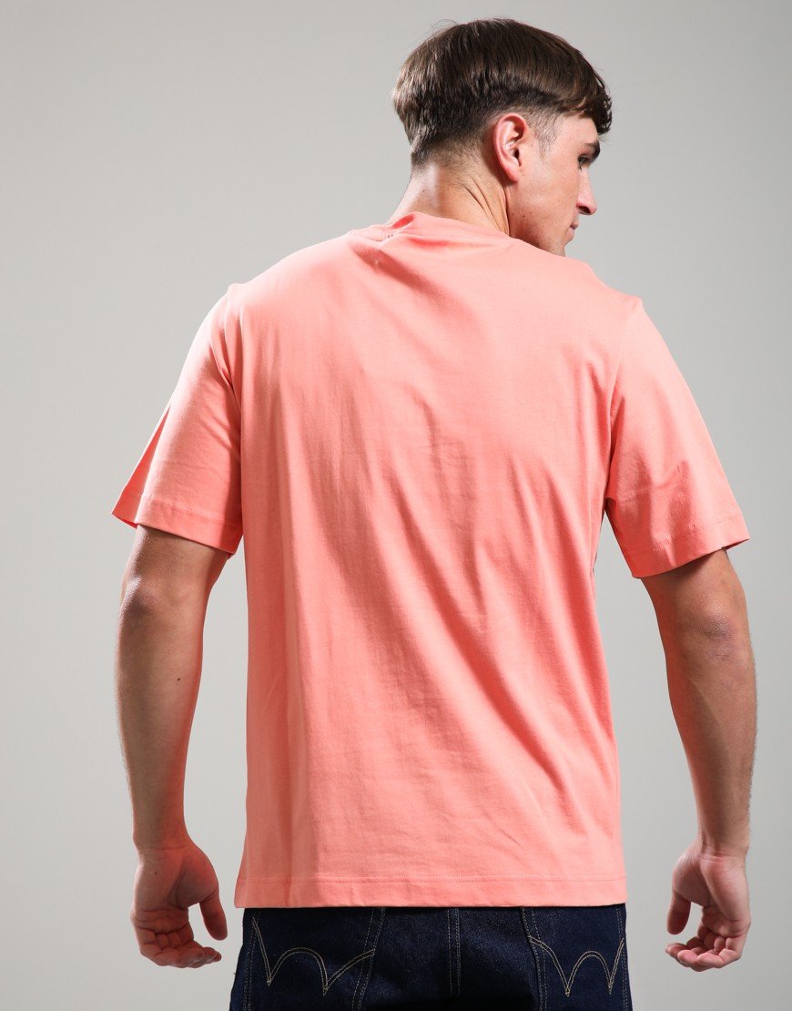 Barbour Wilmslow Graphic T-Shirt Burnt Coral