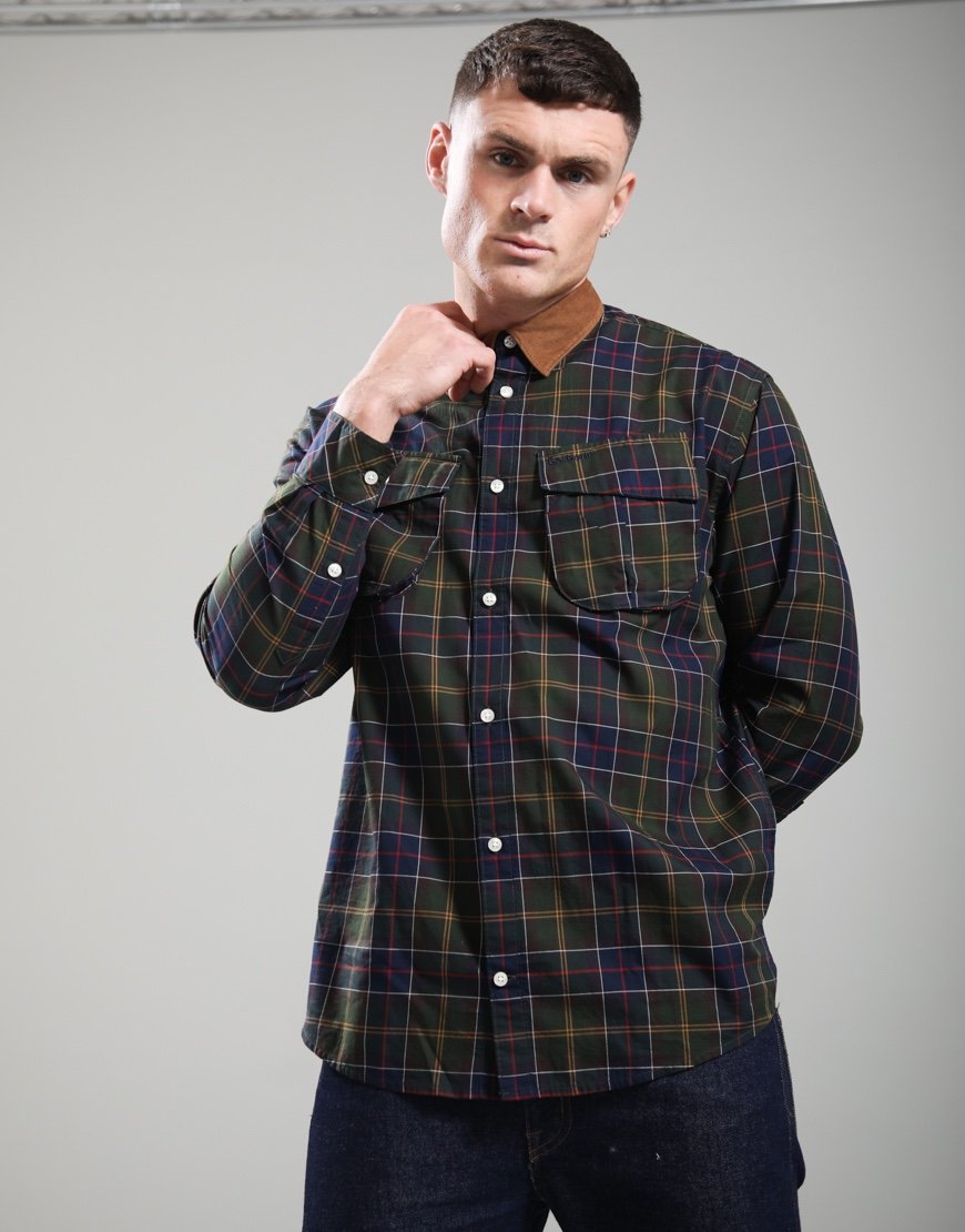 Barbour Jungle OS Tartan Shirt Classic Tartan