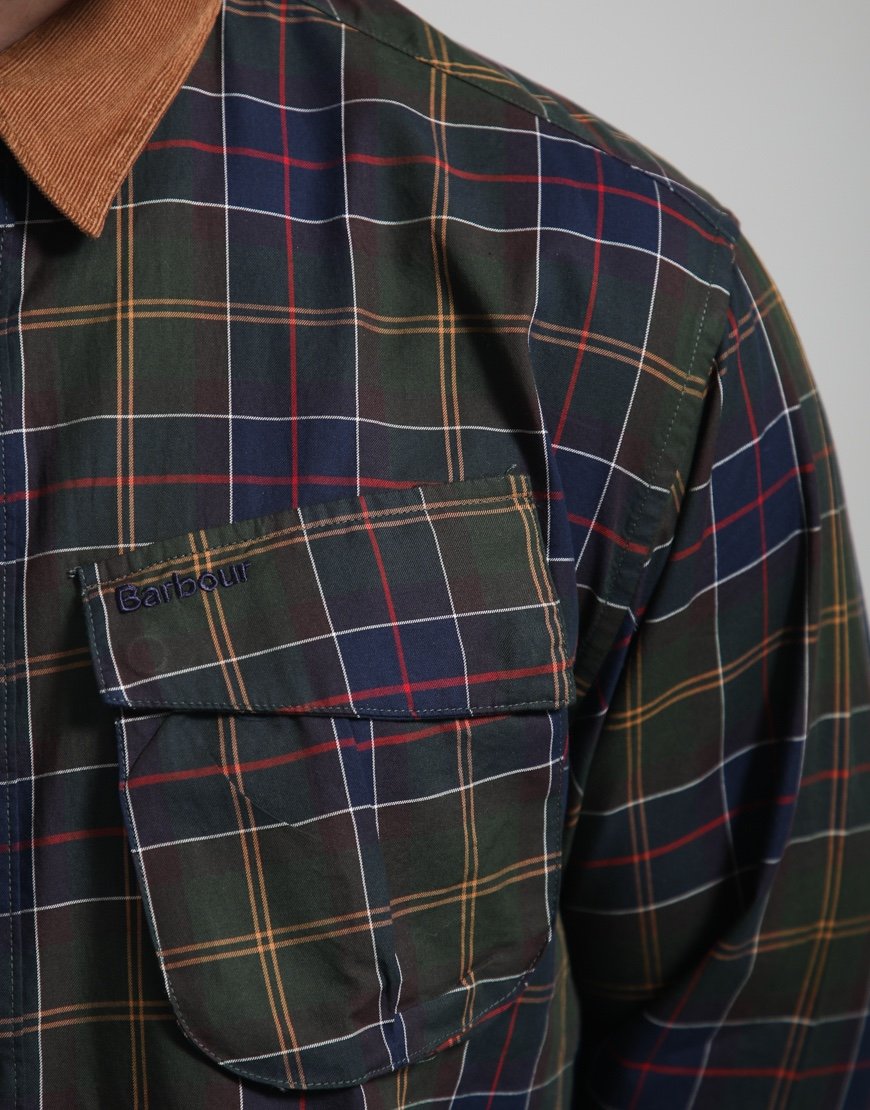 Barbour Jungle OS Tartan Shirt Classic Tartan