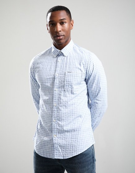 Barbour Kanehill Shirt Sky