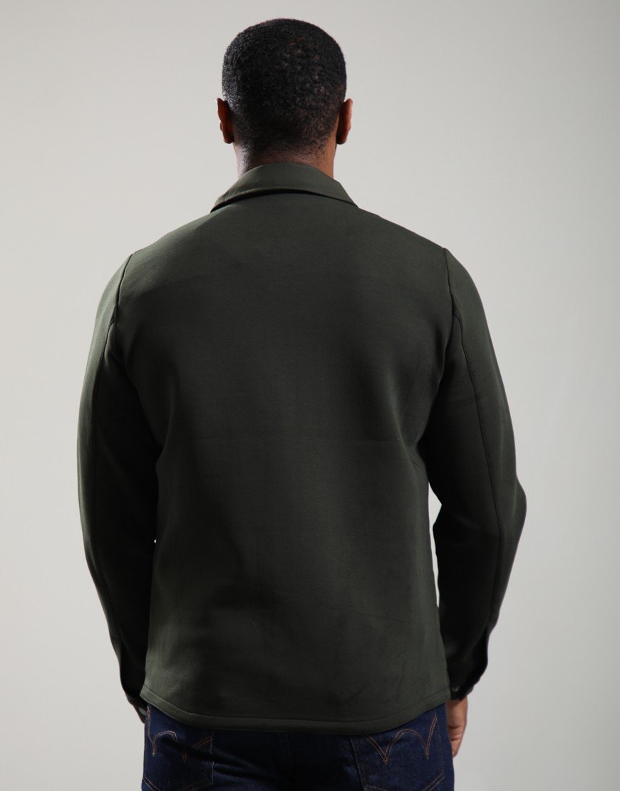 Barbour Knowle Snap Through Quilted Sweat Sage