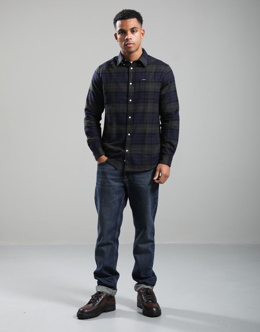 Barbour Kyeloch Tailored Tartan Shirt Shadow Classic Tartan