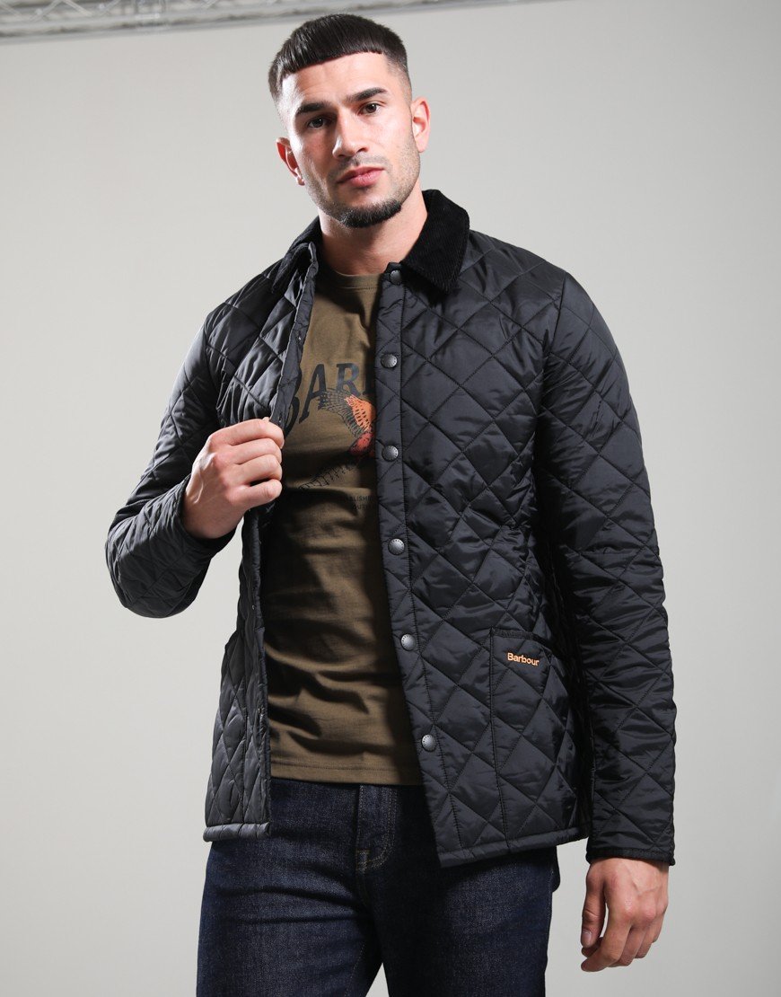 Barbour Liddesdale Quilted Jacket Black