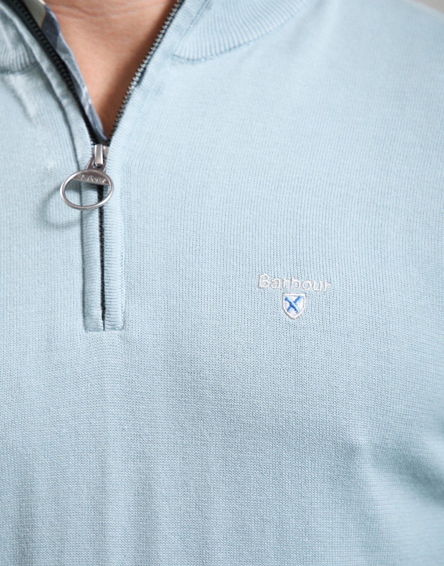 Barbour Lingwood Half Zip Sweat Slate