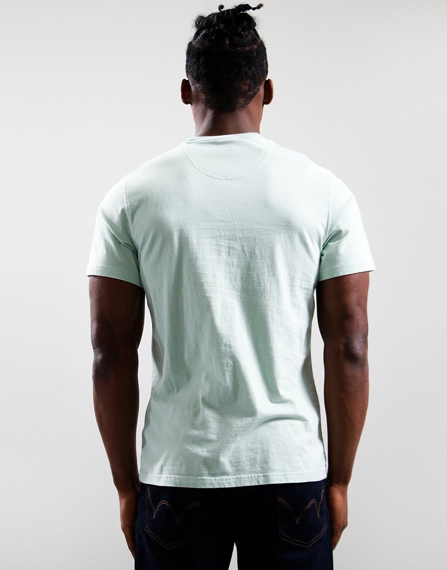 Barbour Logo  T-Shirt Dusty Mint