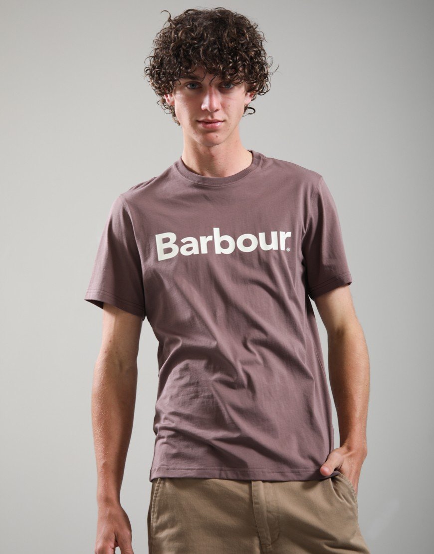 Barbour Logo T-Shirt Peppercorn